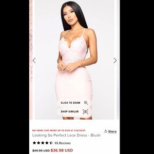 Fashion Nova Looking So Perfect Lace Dress Size XS